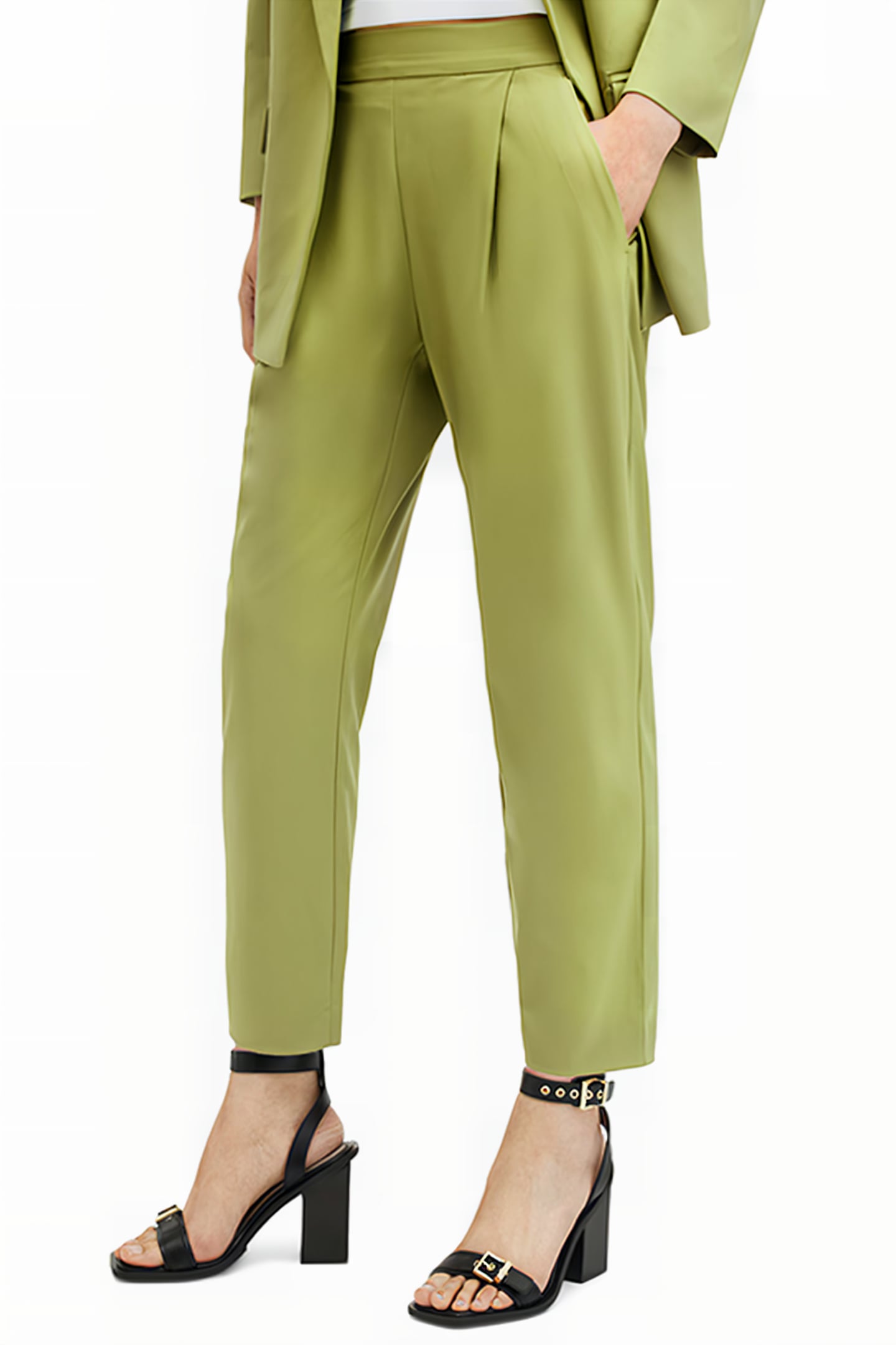 ALEIDA TRI TROUSER OLIVE GREEN 1