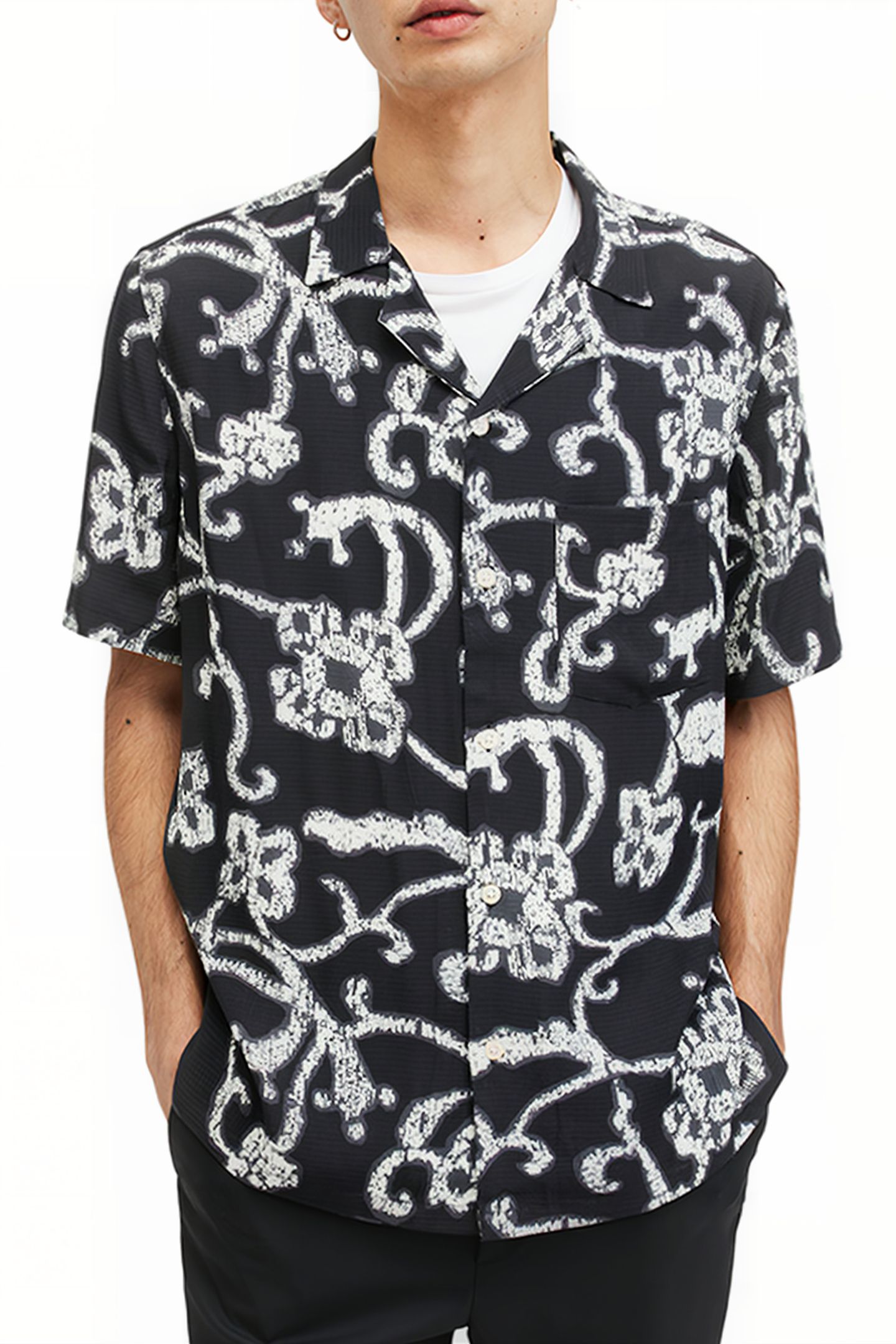 WEBS SS SHIRT JET BLACK 1