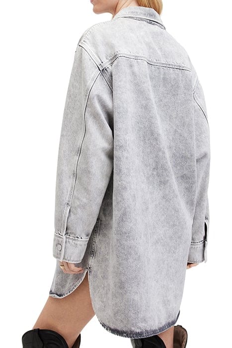 LILY SHACKET DRESS SNOW GREY 2