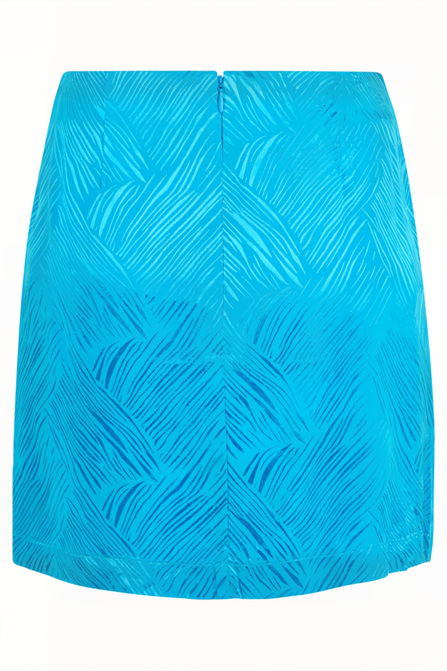 LA-SBFRINGE SKIRT BLUE 4