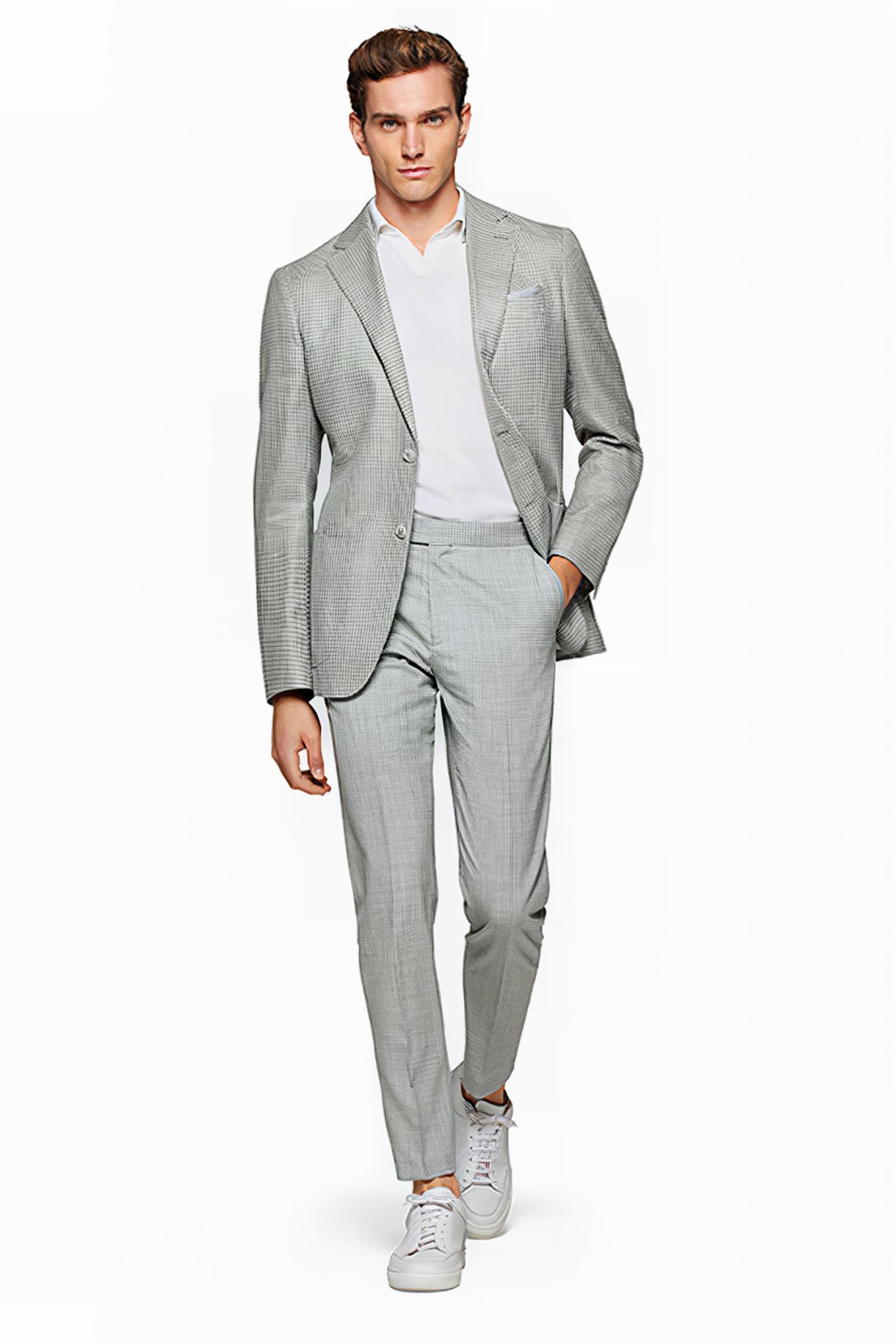 JACKET-L.GREY-HOUNDSTOOTH LIGHT GREY 3