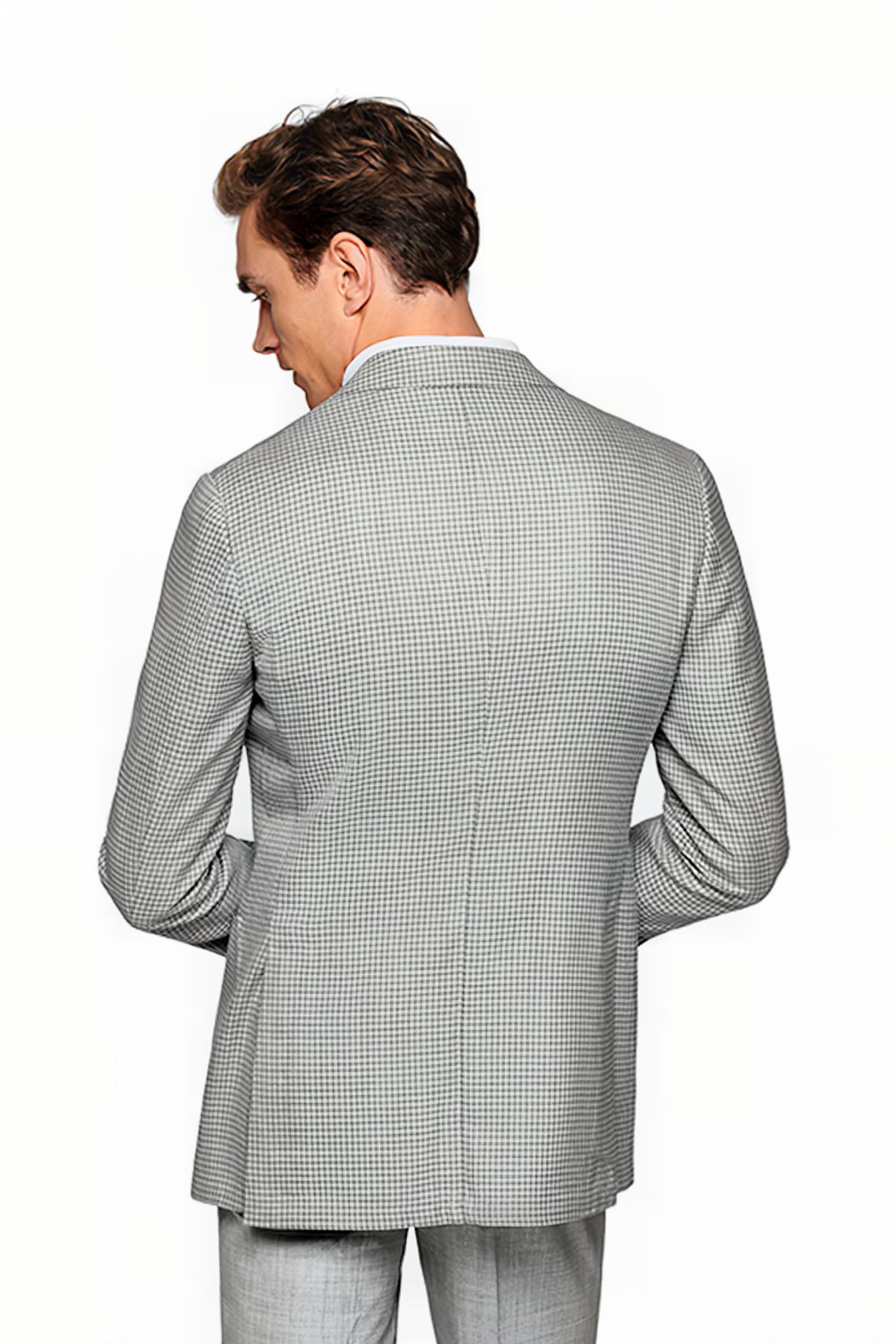 JACKET-L.GREY-HOUNDSTOOTH LIGHT GREY 2