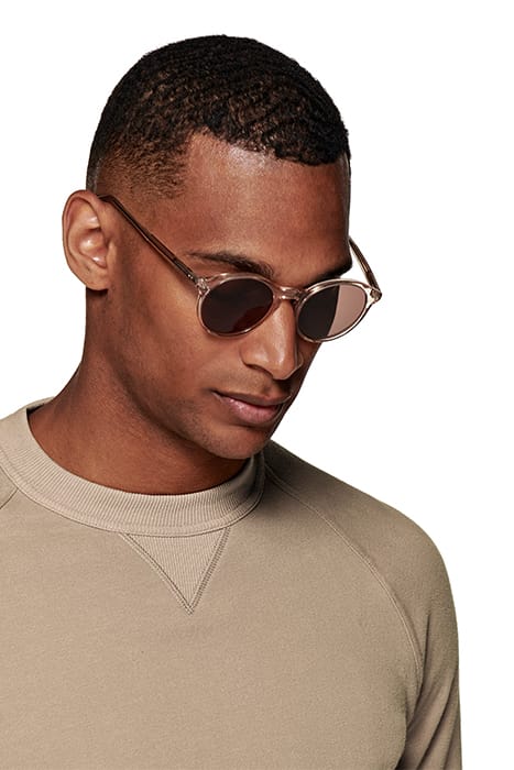 CREWNECK LIGHT BROWN 6