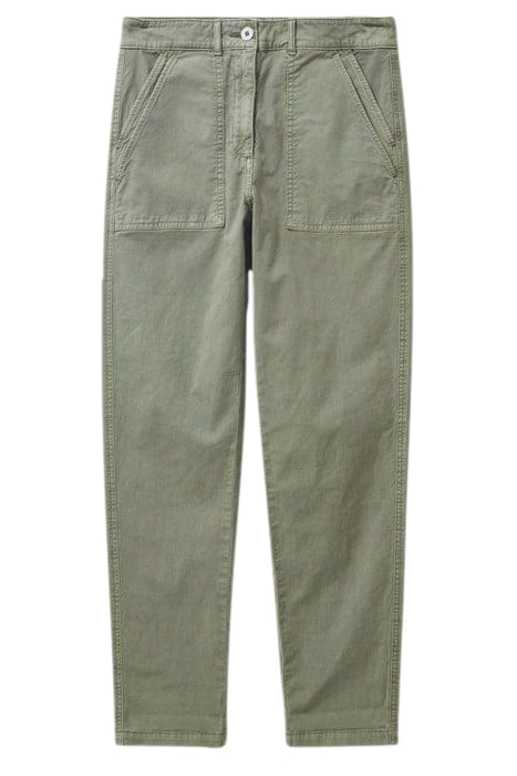 TWISTER CHINO TROUSER MID GREEN 4