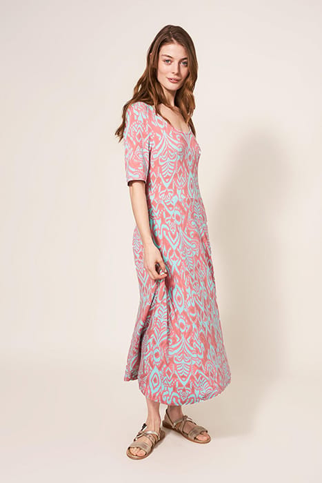 MADELINE ECO VERO JERSEY DRE RED 4