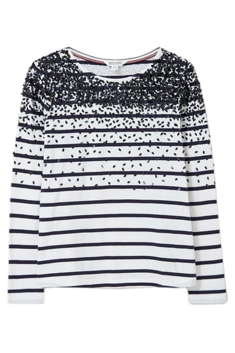 ROXY SEQUIN TOP IVORY 3