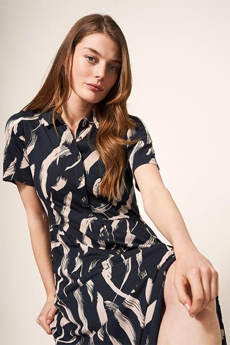 RUA JERSEY SHIRT DRE BLACK PRINTED 4