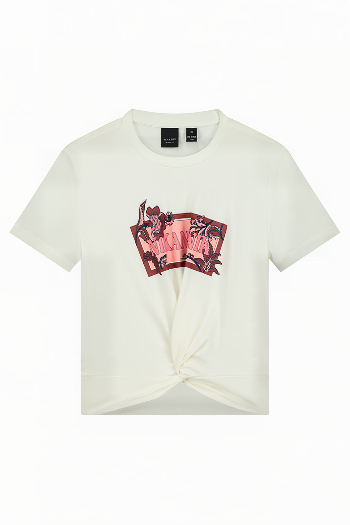 KNOT T-SHIRT DESERT ROSE 1