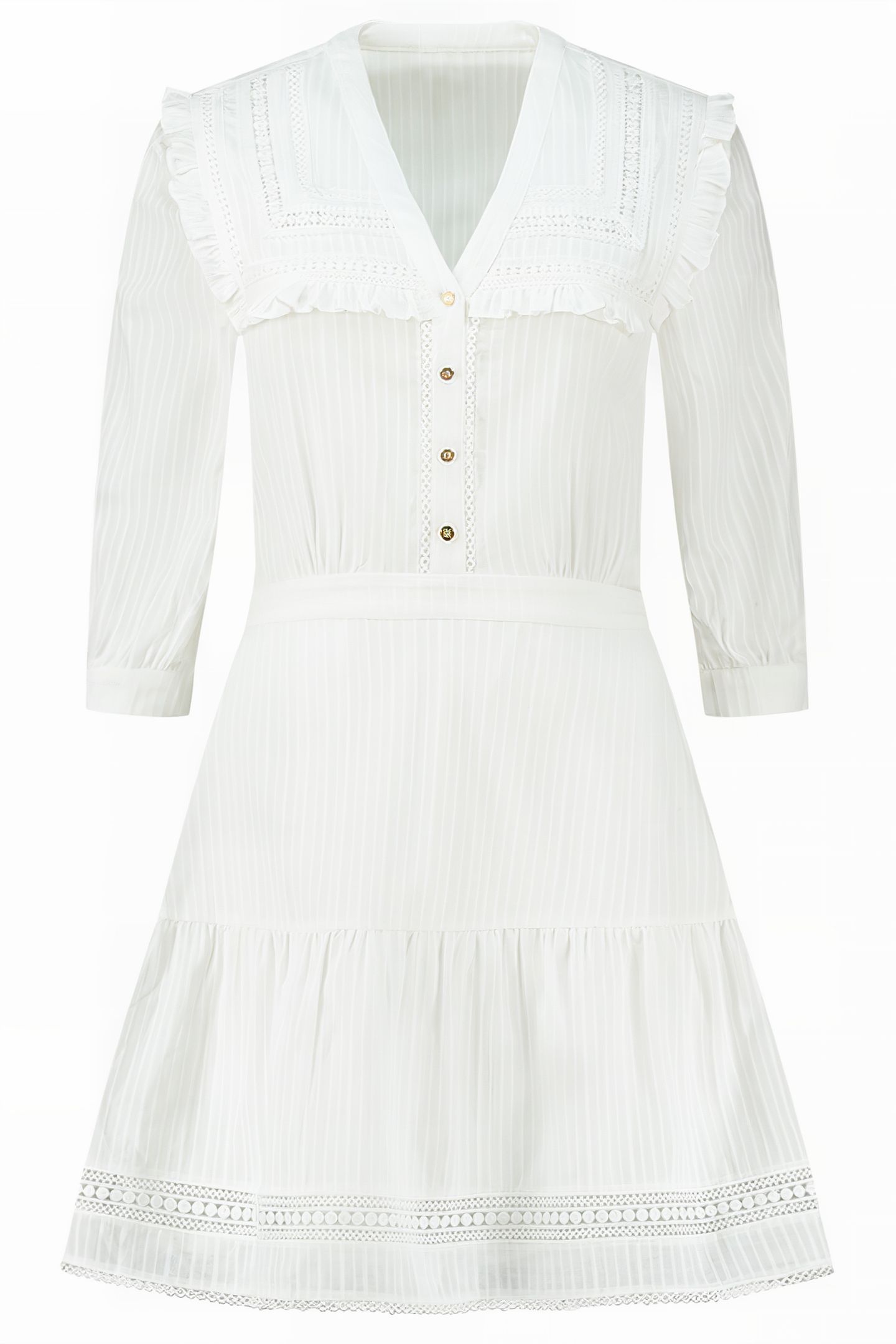 RONNIE DRESS STAR WHITE 1