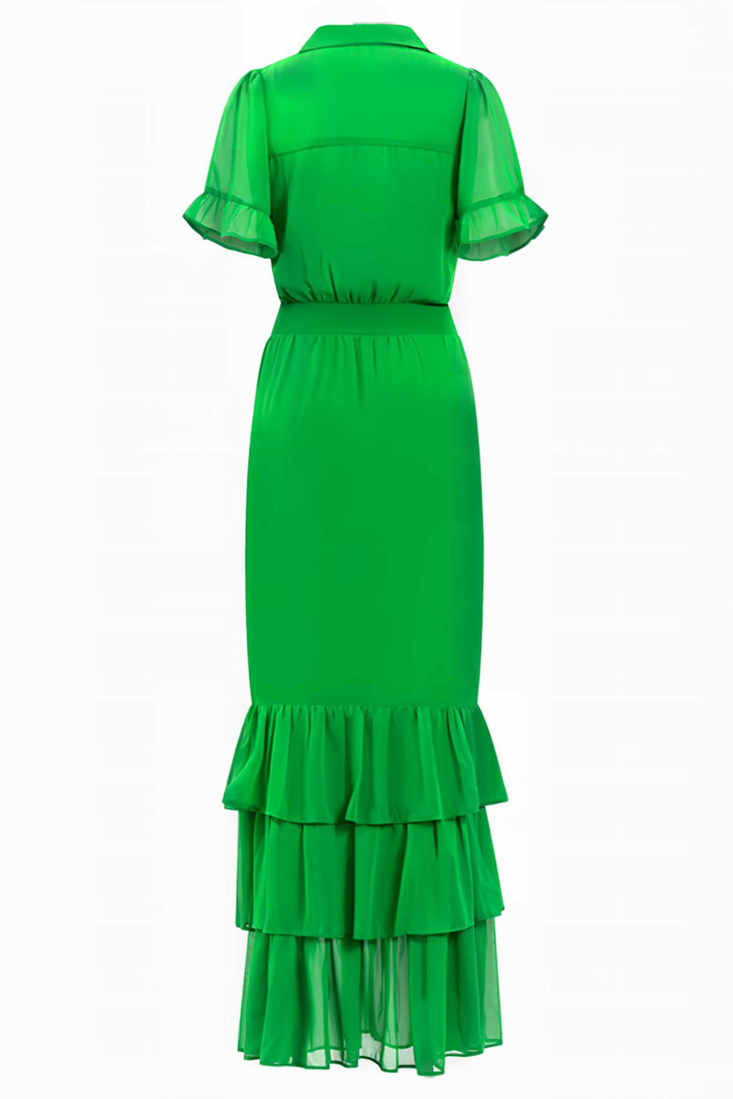 REX MAXI DRESS FERN GREEN 2