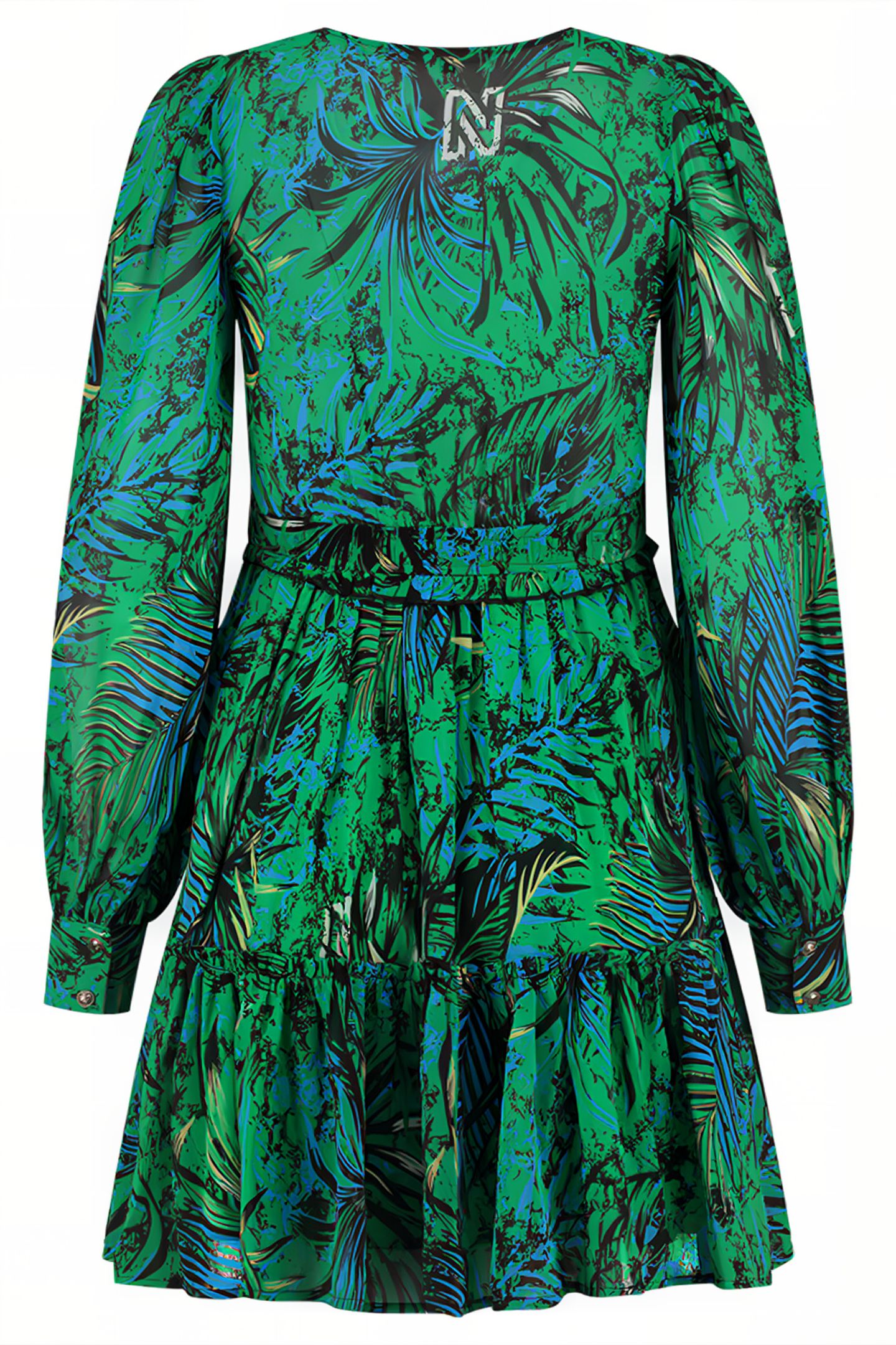 REX DRESS FERN GREEN/DRESDEN BLUE 2