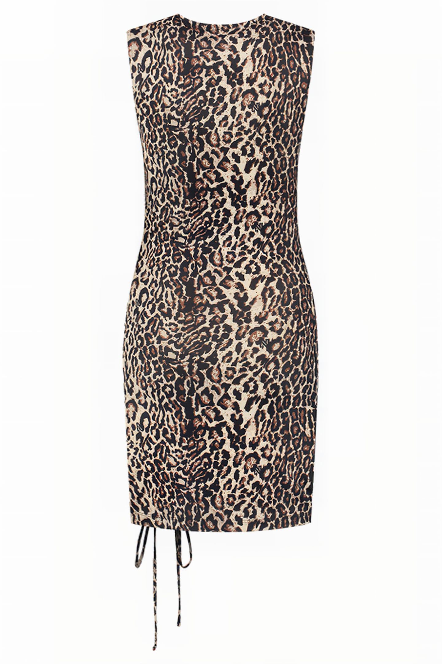 PIPER ANIMAL DRESS DUST/BLACK 2