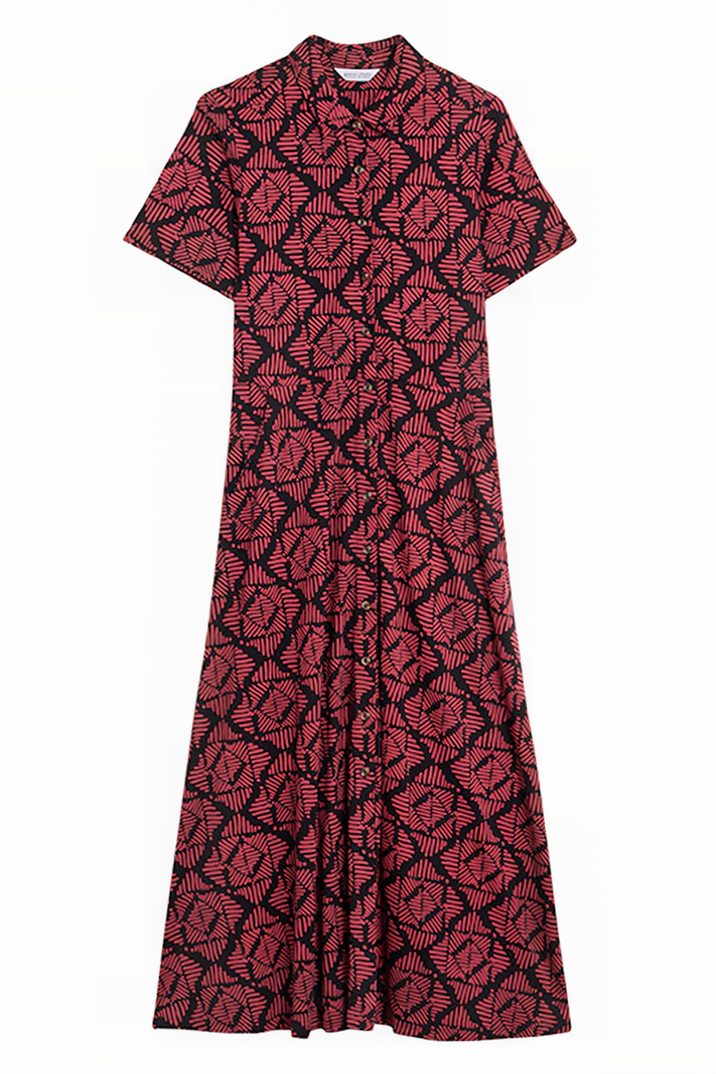 RUA JERSEY SHIRT DRE PINK PRINTED 2