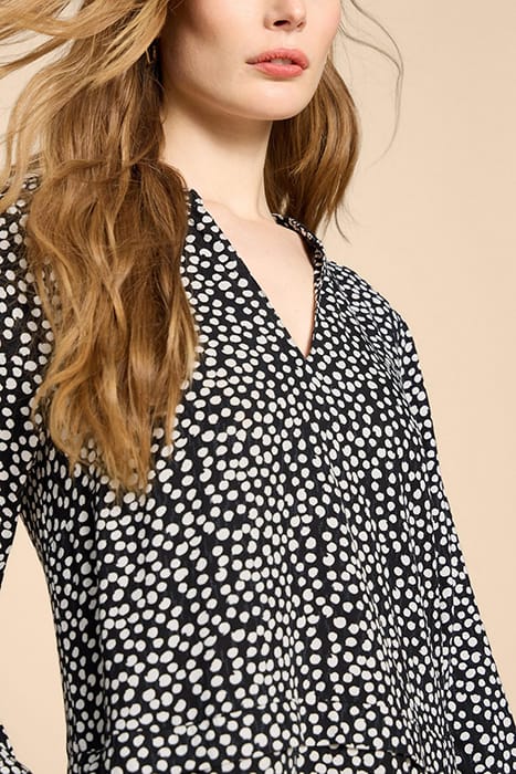 CLOVER ECO VERO DRE BLACK PRINTED 4
