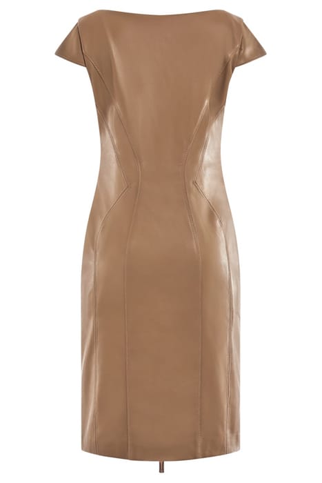 MARCIANO BY GUESS ROSE DRESS TRUFFLE DUST LEATHER MULTI 2