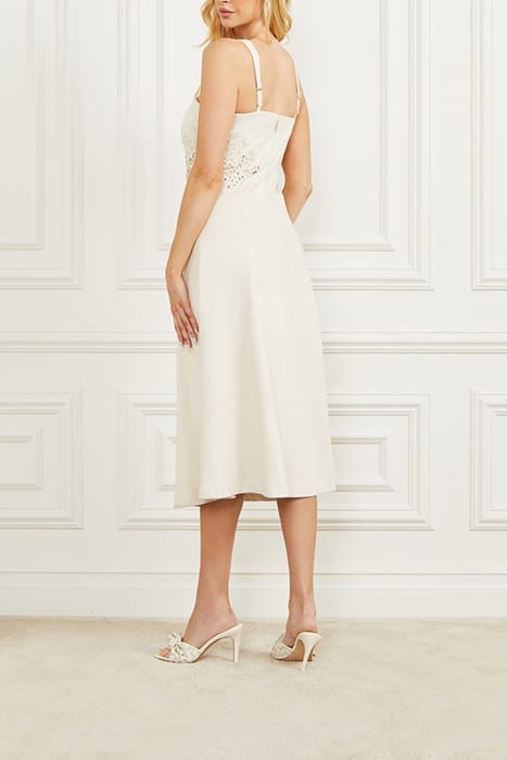 MARCIANO BY GUESS LORRAINE DRESS IVORY BONE 5