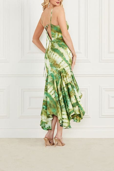 MARCIANO BY GUESS WATERFALL DRESS ELUSIVE PRINT 5