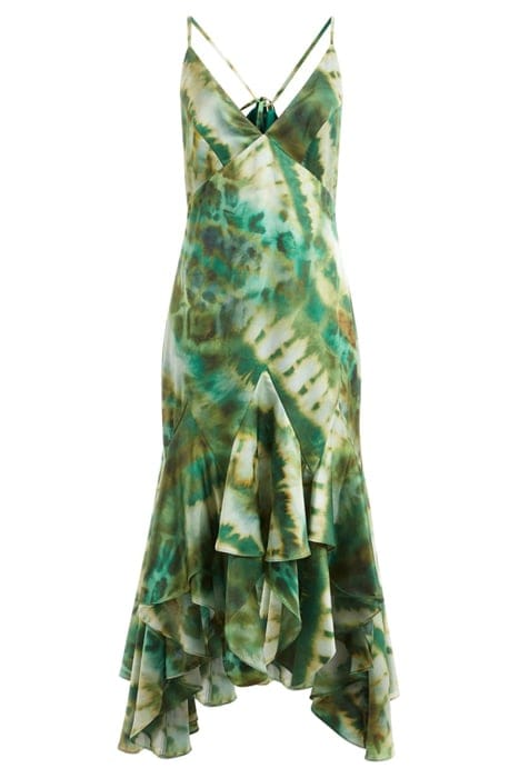 MARCIANO BY GUESS WATERFALL DRESS ELUSIVE PRINT 3