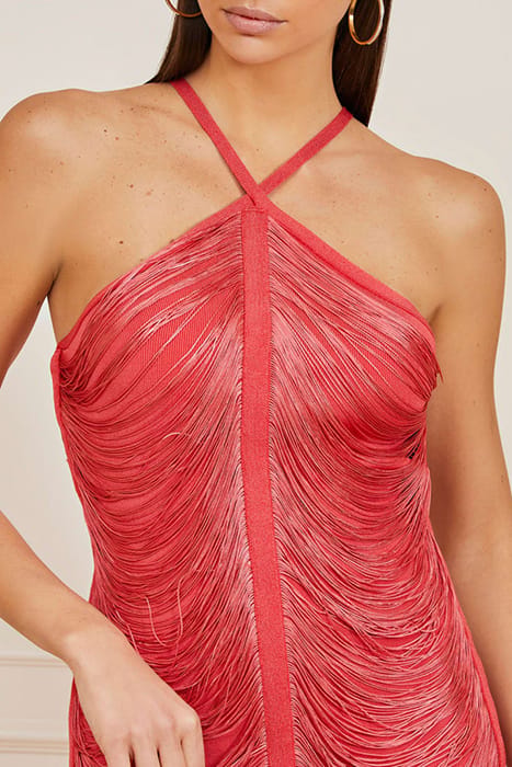 MARCIANO BY GUESS ANALISE BANDAGE DRESS VIVACIOUS CORAL 8
