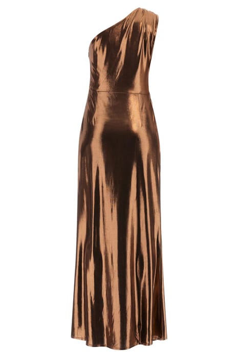 MARCIANO BY GUESS NAOMI MONOSHOULDER DRESS COPPER MULTI 4