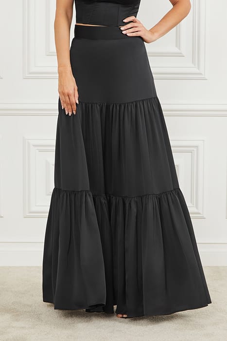 MARCIANO BY GUESS SUSANNE SKIRT SOLID JET BLACK 1