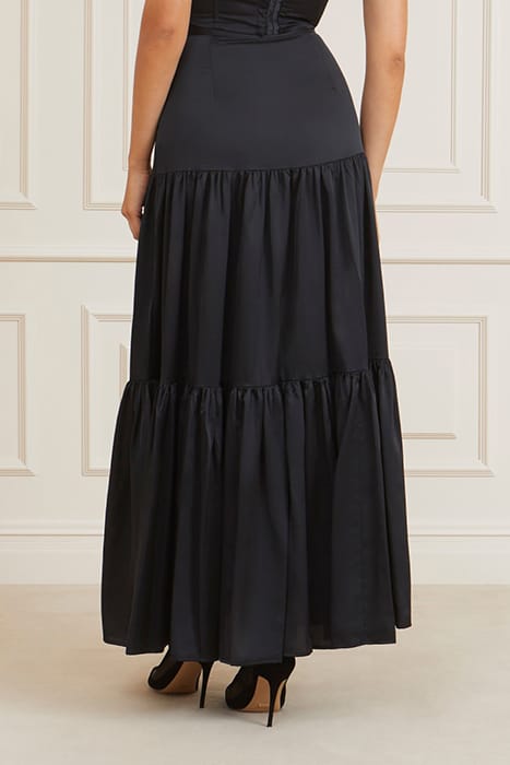 MARCIANO BY GUESS SUSANNE SKIRT SOLID JET BLACK 2