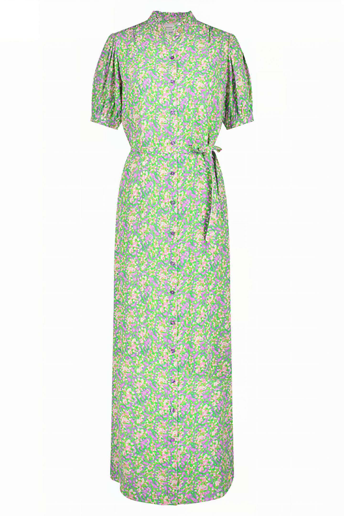 GIRLFRIEND MAXI DRESS LOVENDER/PARAKEET 3
