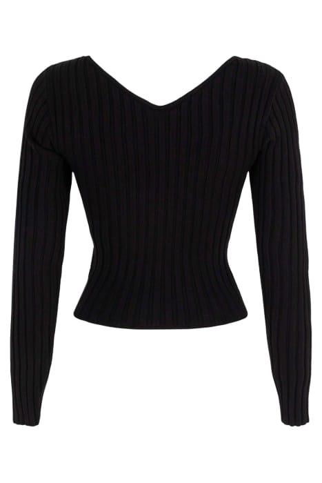 FENNE KNITTED PULL BLACK 2