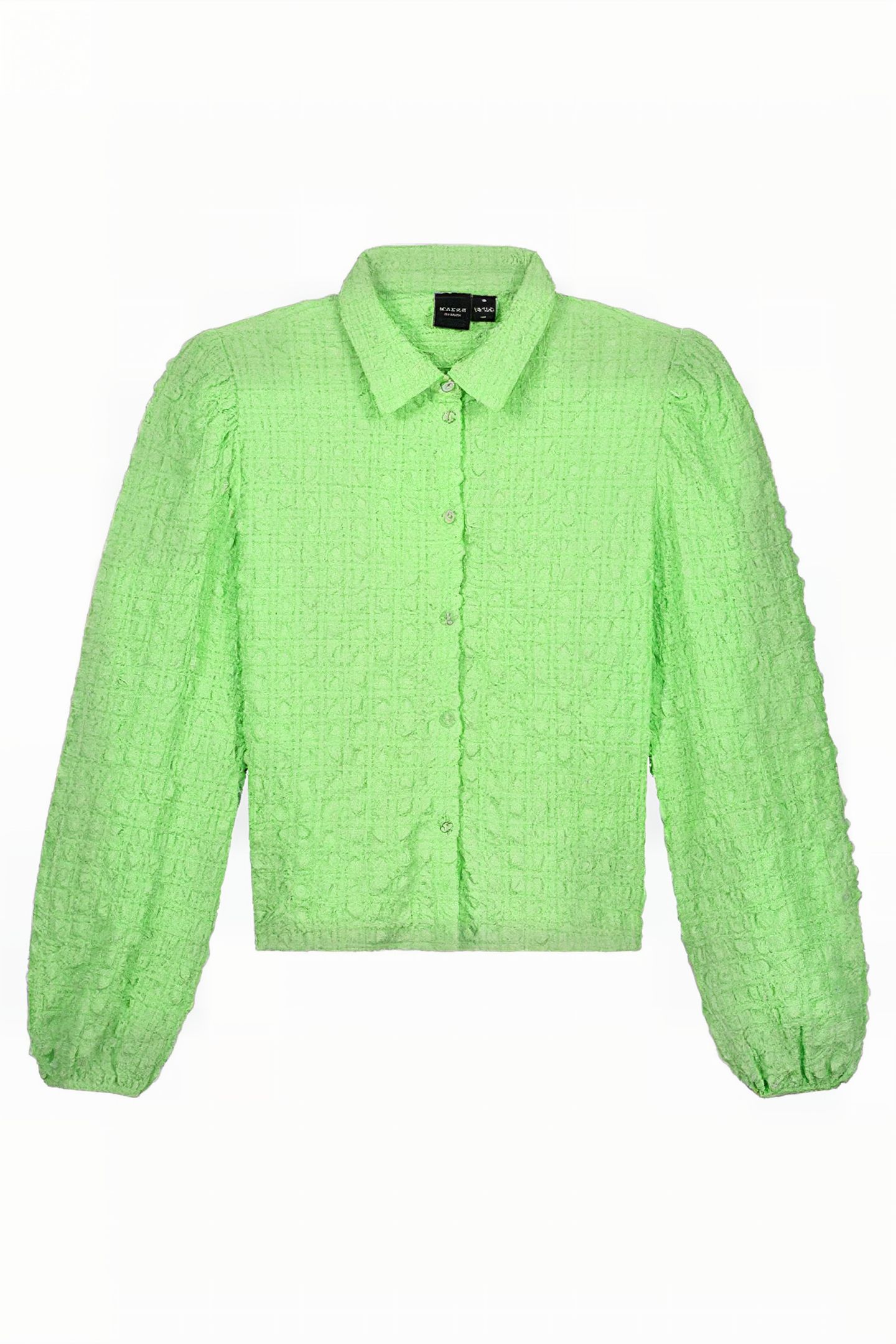 KARLI BLOUSE KIWI GREEN 2