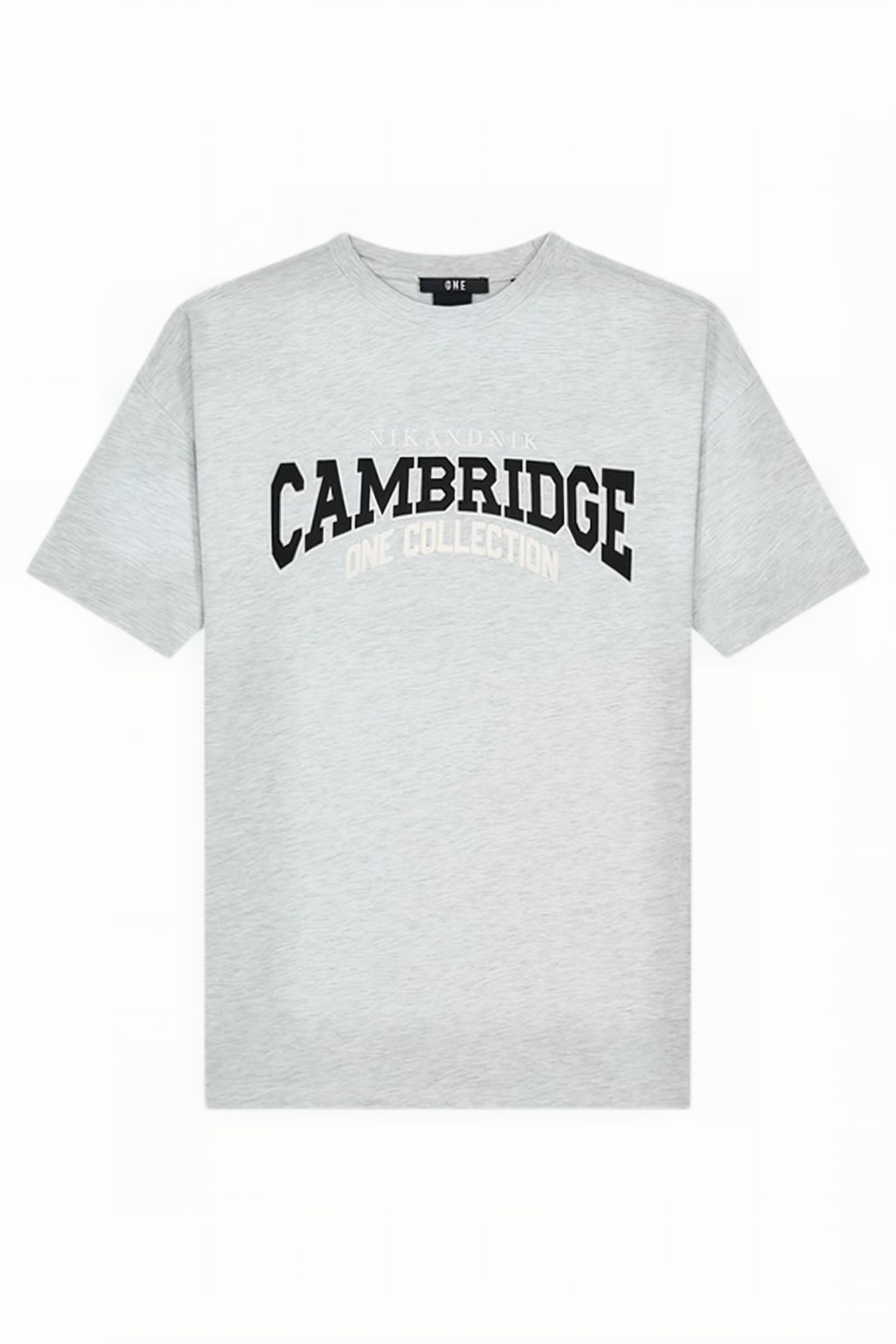 ONE CITY T-SHIRT LIGHT GREY MELANGE 3