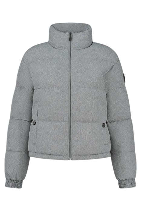 HESTER PUFFER LIGHT GREY MELANGE 2