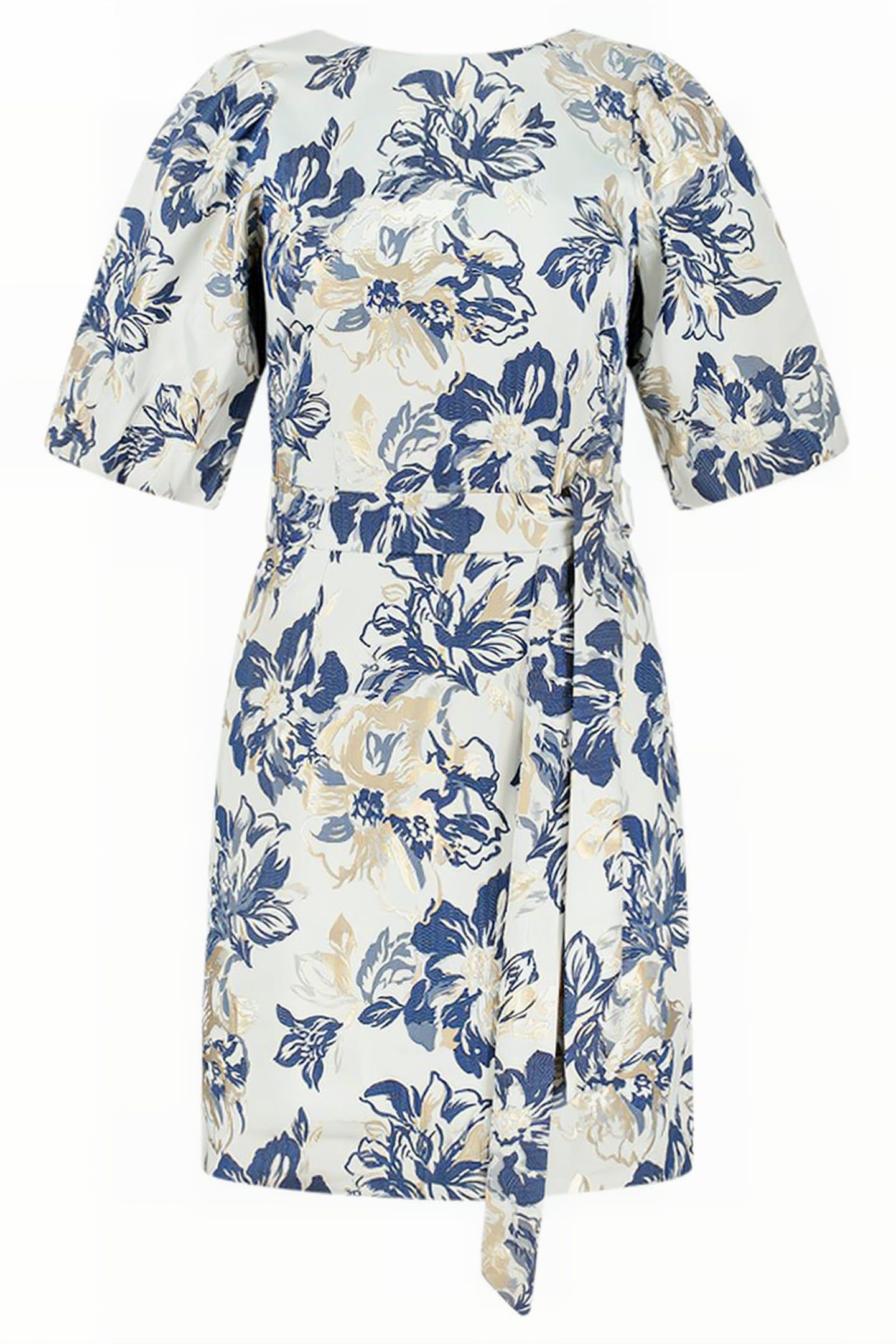 VIRGINY DRESS DEEP BLUE 1