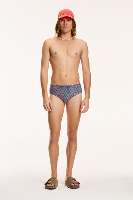 MEN SWIMBRIEF HAMMAM DEEP LAGOON BLUE 5