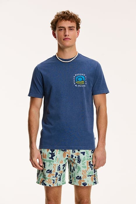MEN BEYOND THE BLUES T-SHIRT DARK NAVY 1