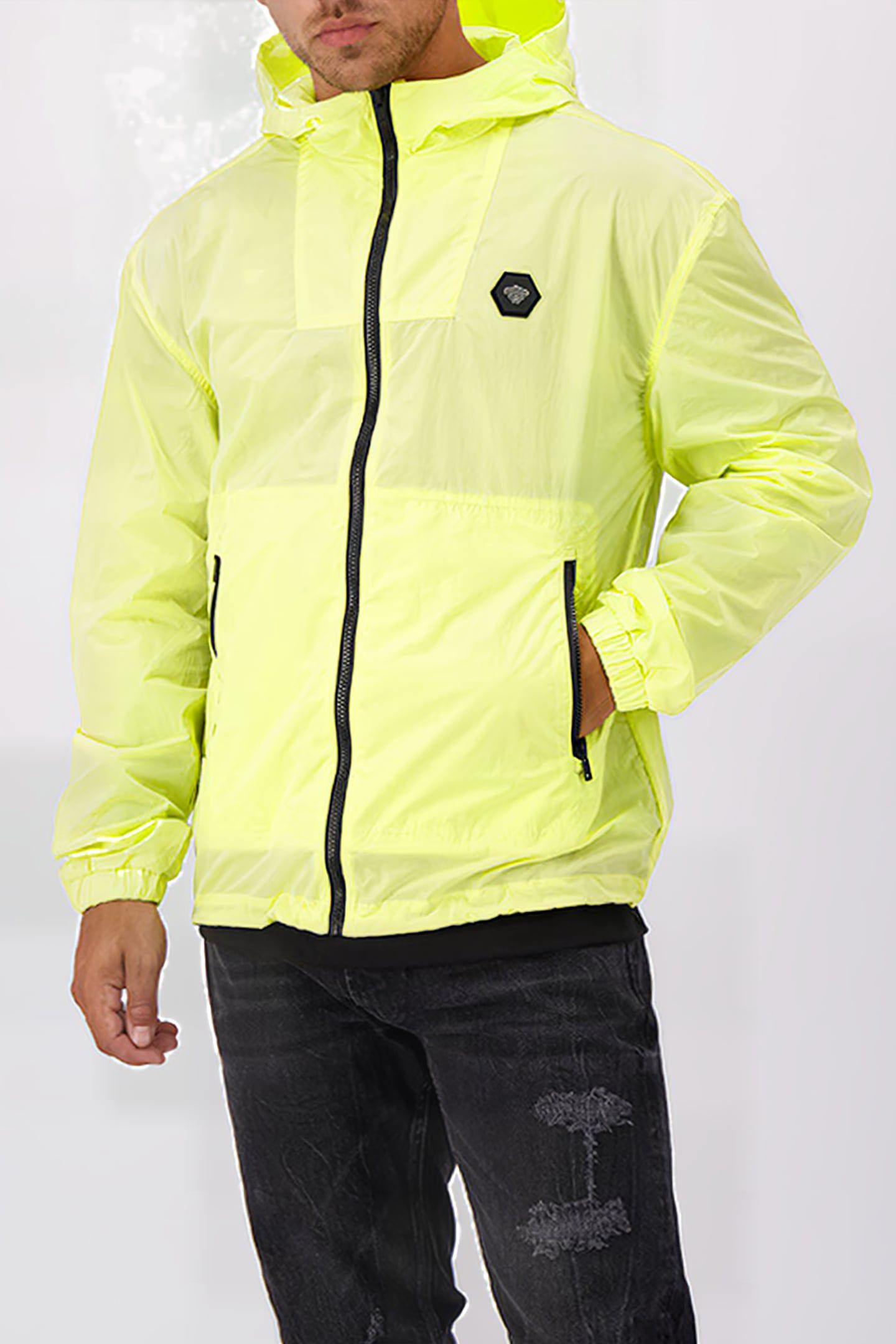 INITIAL WINDBREAKER LIME 5