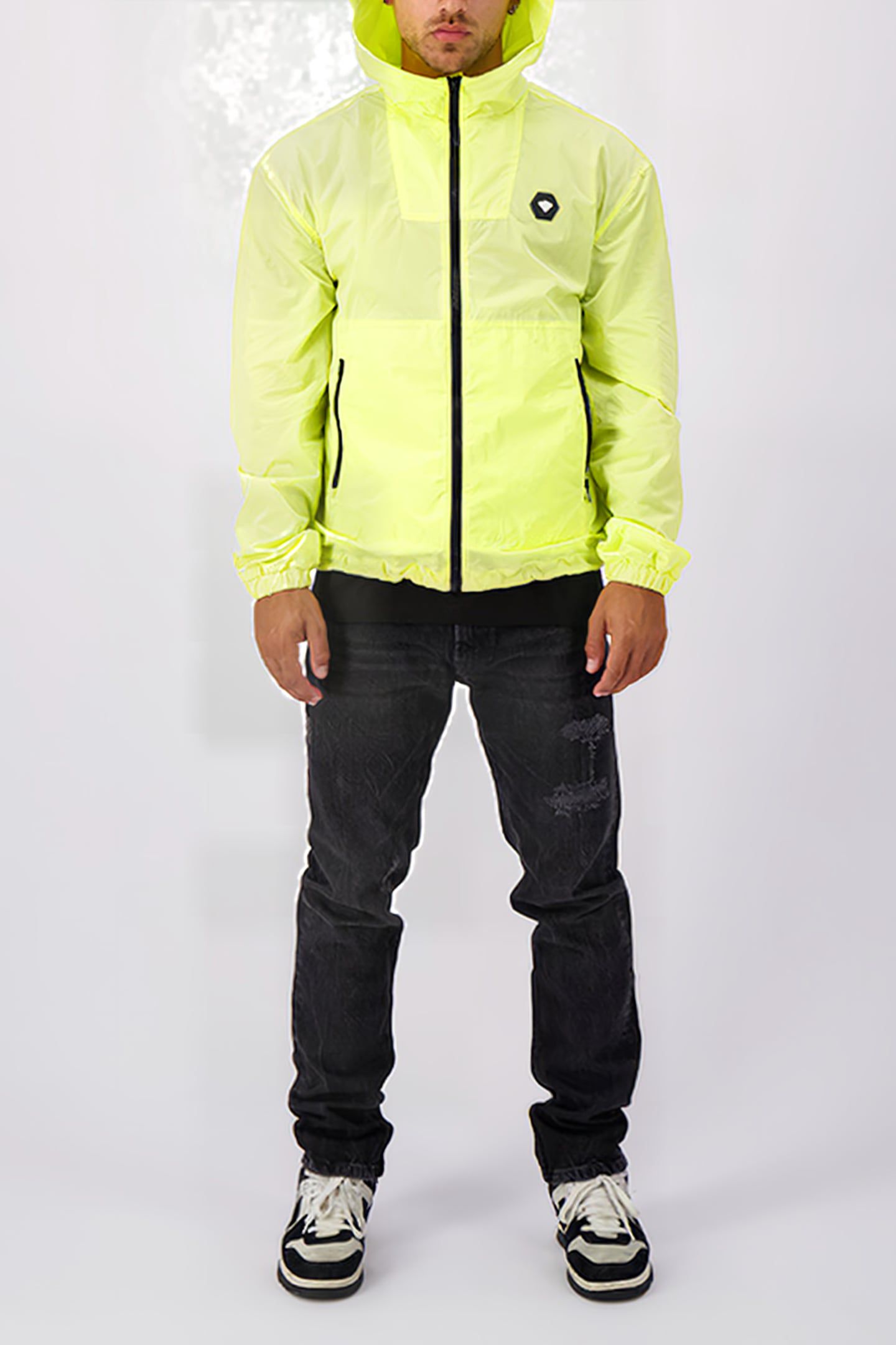 INITIAL WINDBREAKER LIME 2