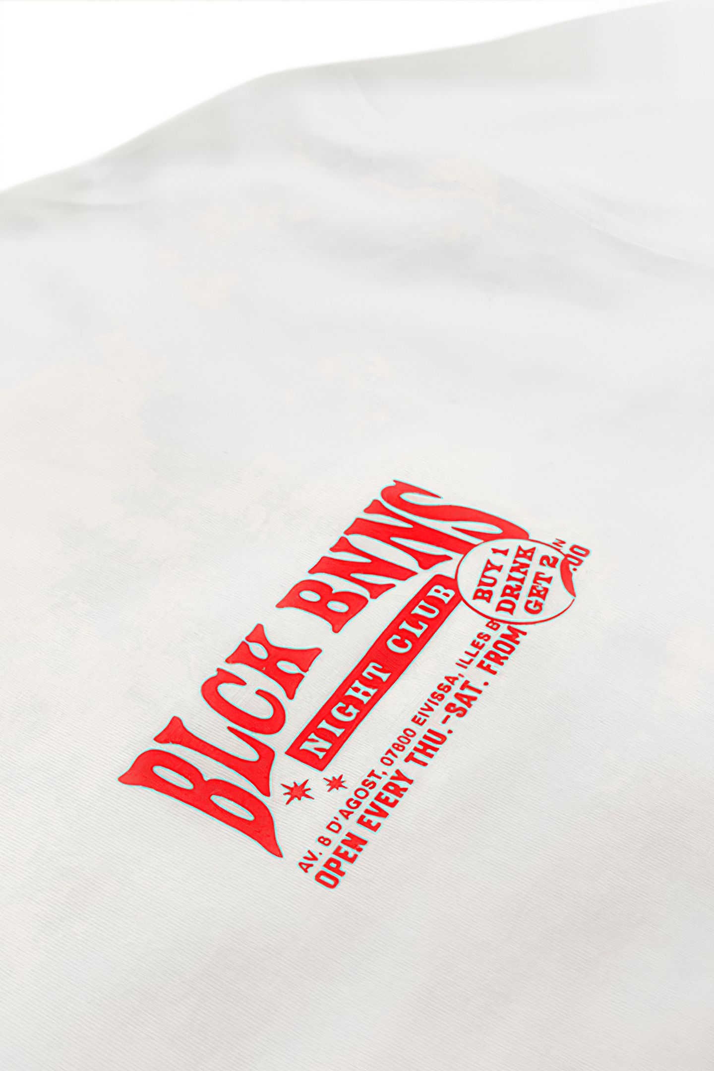 NIGHT CLUB TEE WHITE 7