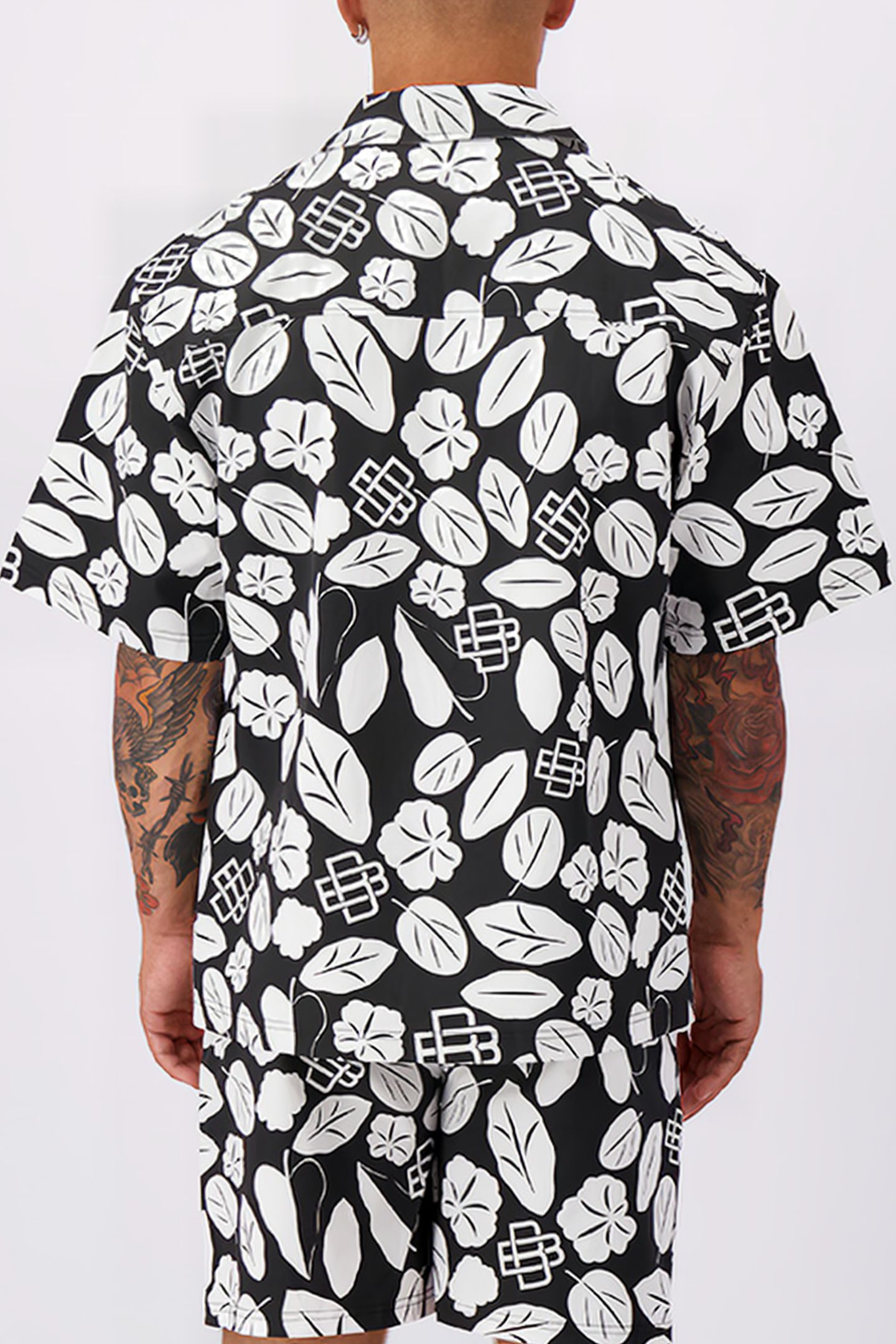 BOHEMIAN SHIRT BLACK/WHITE 2
