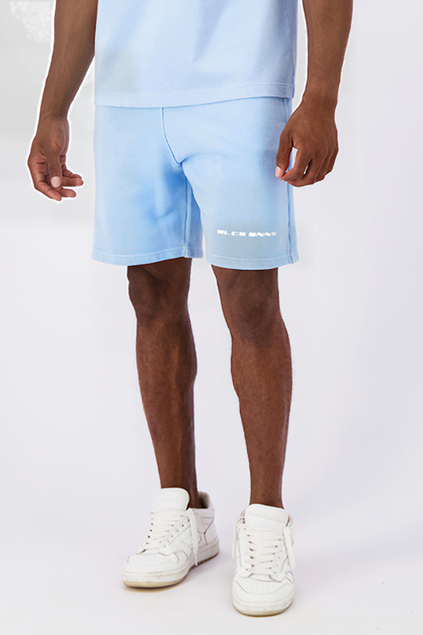 NATION SWEATSHORTS BLUE 1