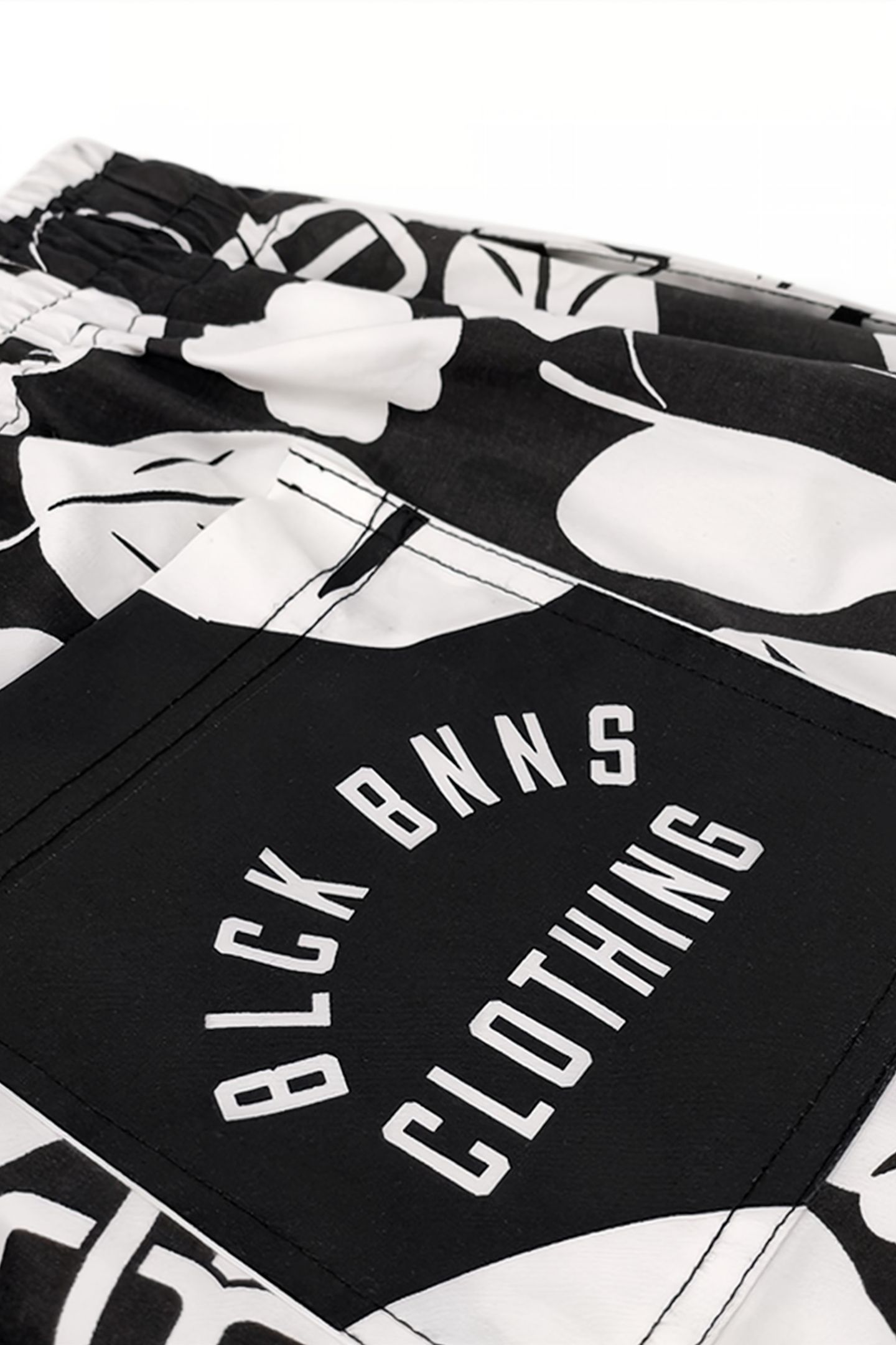 BOHEMIAN SHORTS BLACK/WHITE 5