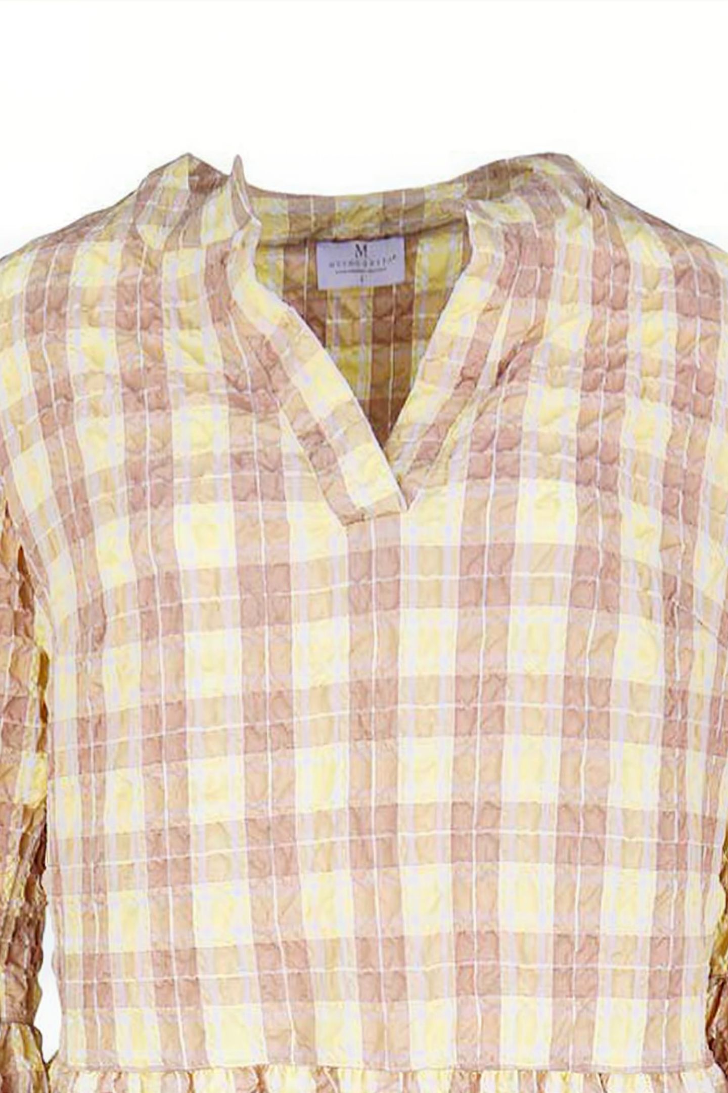 DRESS CHAMONIX YELLOW, TAUPE 2