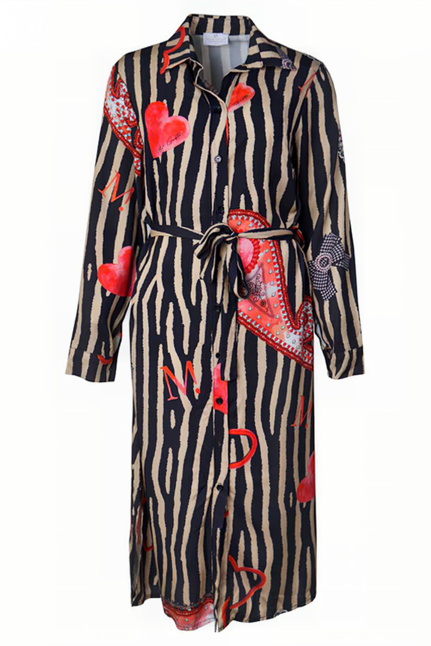 DRESS SAN MARINO BLUE RED 1