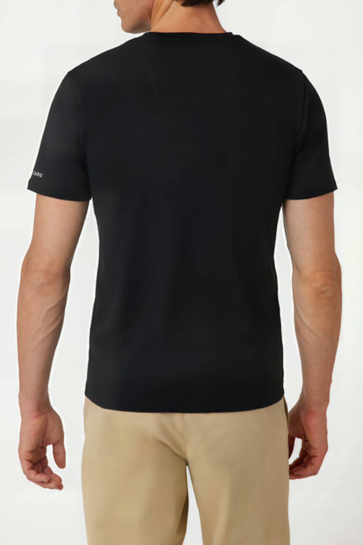 MARCIANO BY GUESS JERRY SS VN T-SHIRT JET BLACK 2