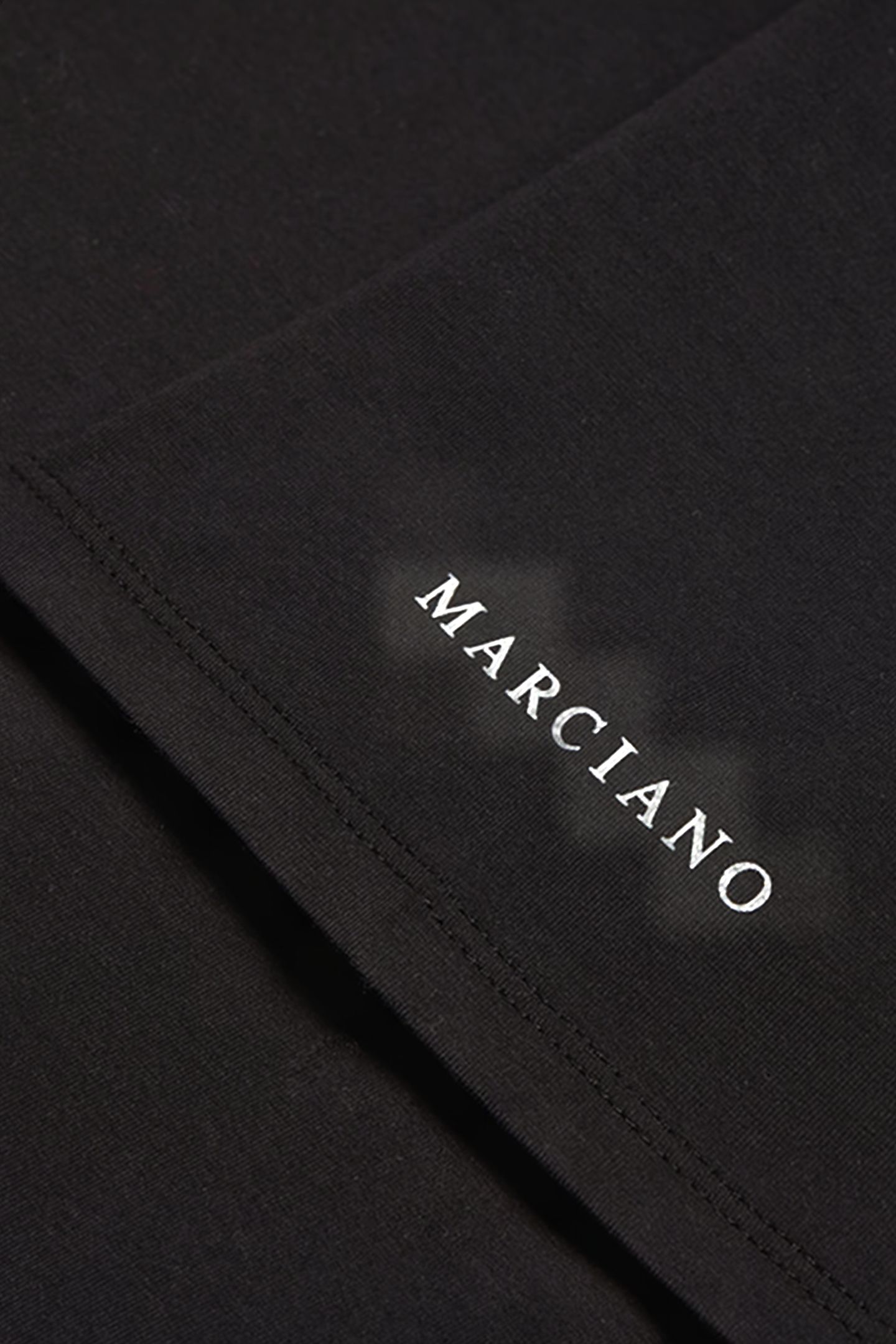 MARCIANO BY GUESS JERRY SS VN T-SHIRT JET BLACK 7