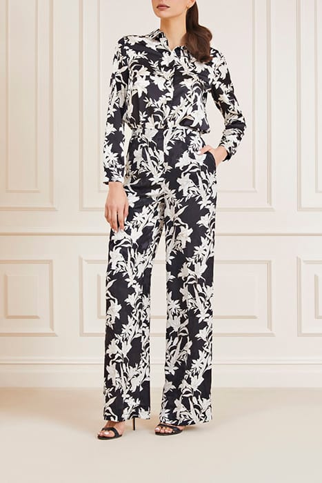 MARCIANO BY GUESS THE ICON BLOUSE PRINT SUNBURST BLACK BUTTO 3