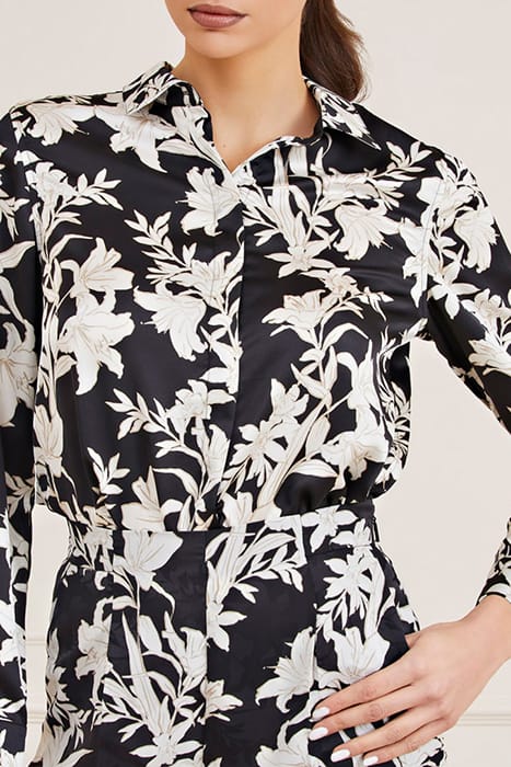 MARCIANO BY GUESS THE ICON BLOUSE PRINT SUNBURST BLACK BUTTO 6