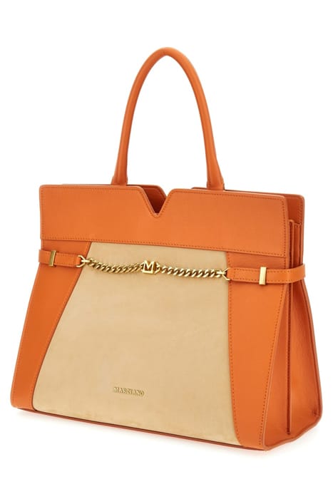 MARCIANO BY GUESS MEDIUM SATCHEL CONTR SUPERLATIVE TOTE BAG 3