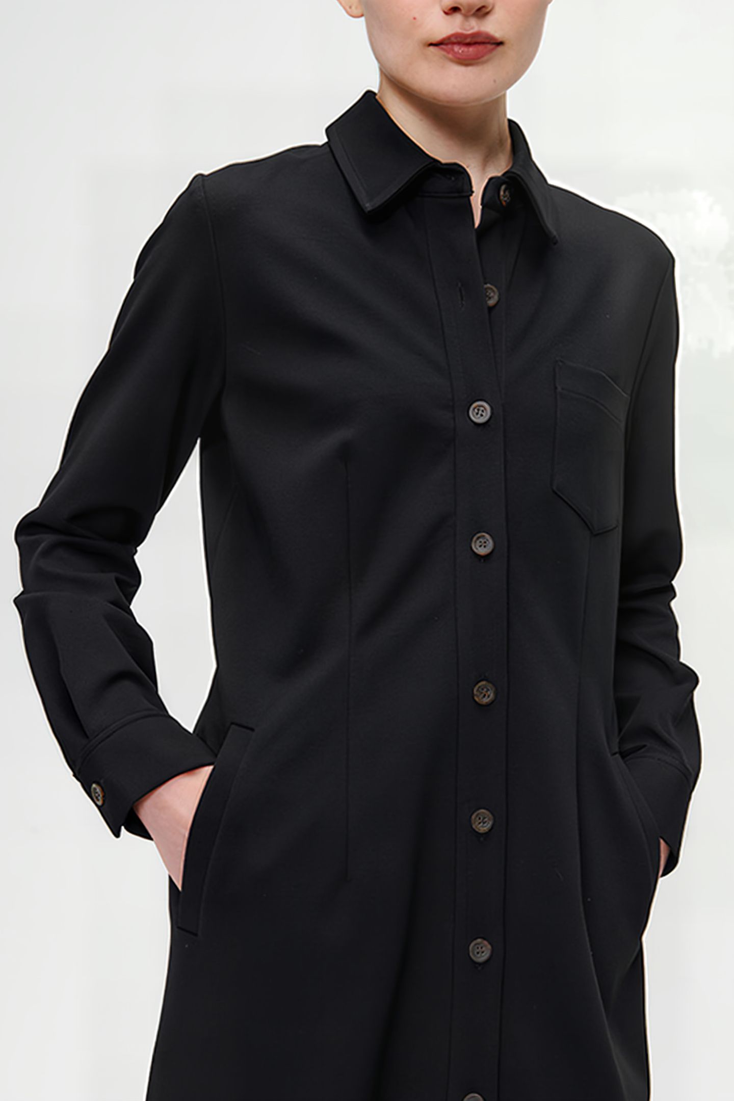 ALTON SHIRT DRESS BLACK 4