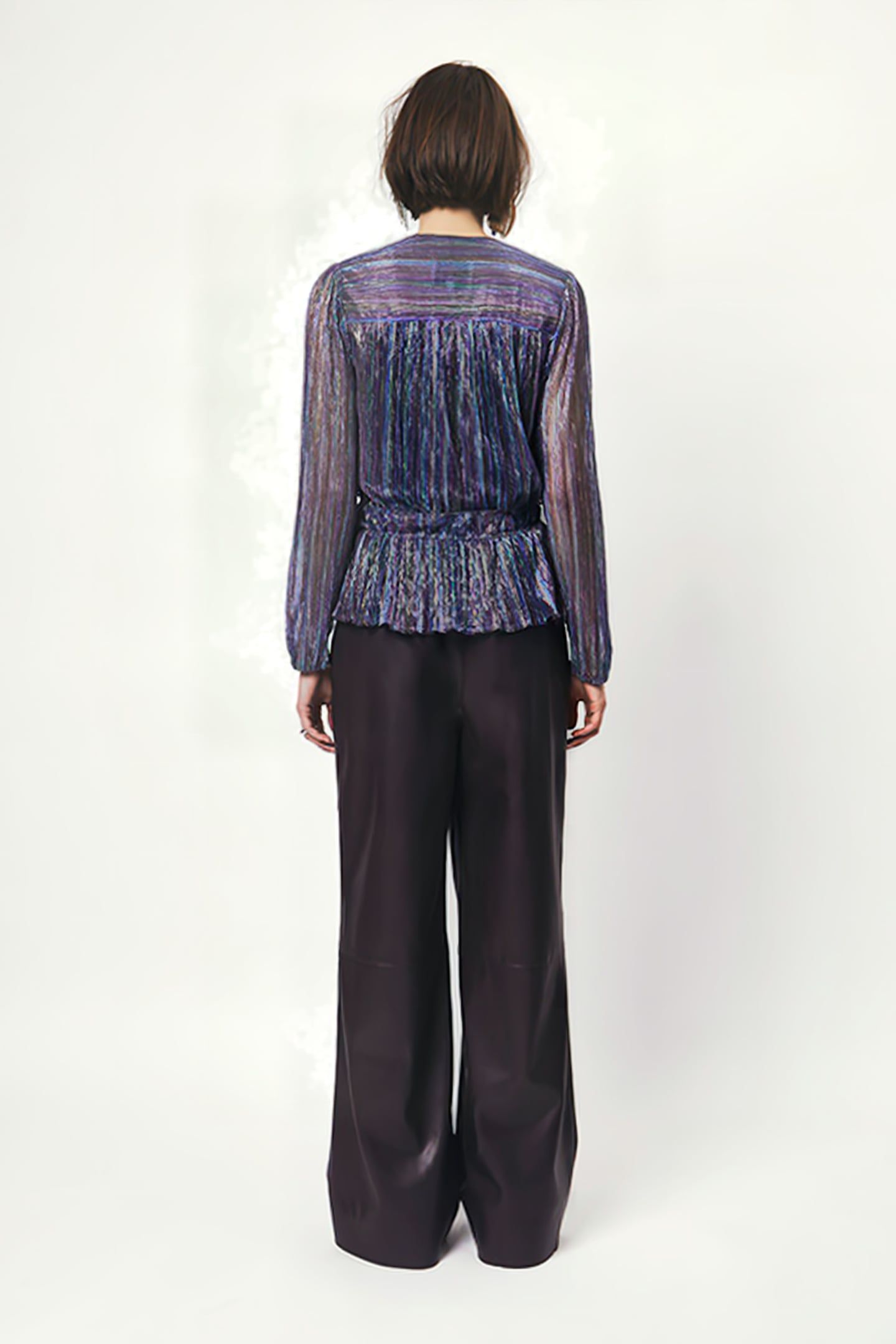 ORIANA PLISSÉ TOP MULTICOLOUR 2