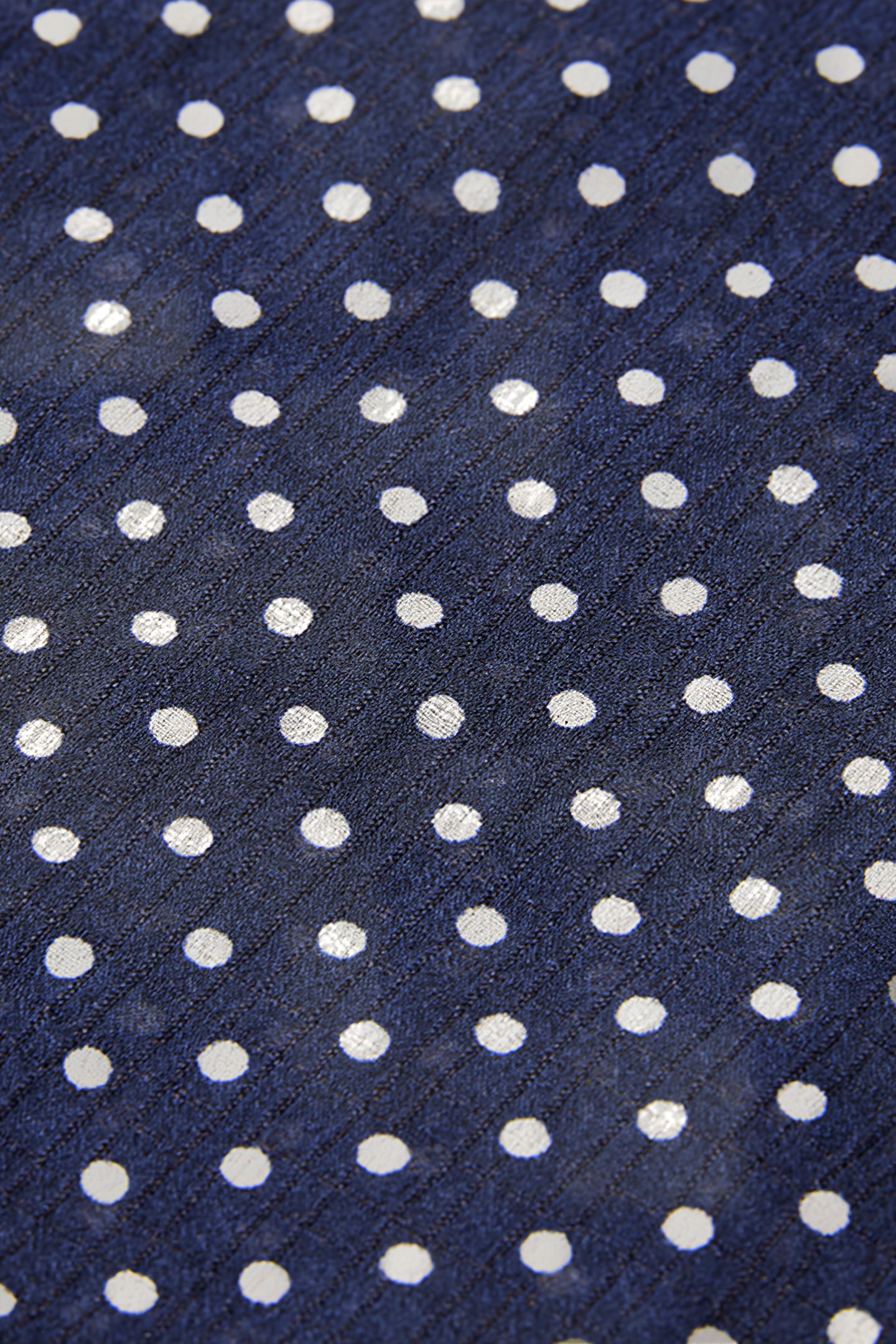 MINI WRAP DRESS POLKA NAVY BLUE 9